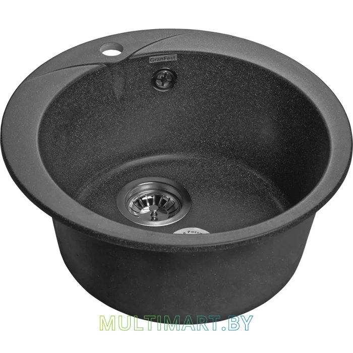 Кухонная мойка GranFest GF-R480 (графит)